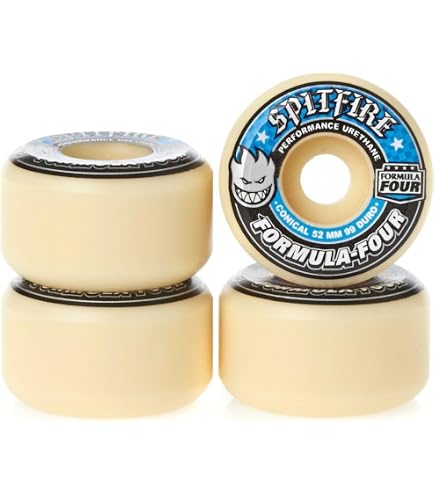 Amazon.com : Spitfire Formula 4 99a Conical Full 54mm White W Blue